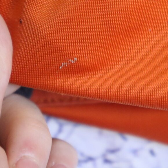 LAST CHANCE - ORANGE ACTIVE SHORTS M Nike *FLAWED* Air Grey Basketball Gym - Picture 4 of 11